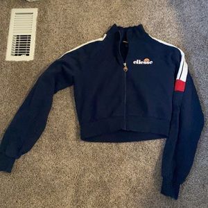 Ellesse Navy Zip Up